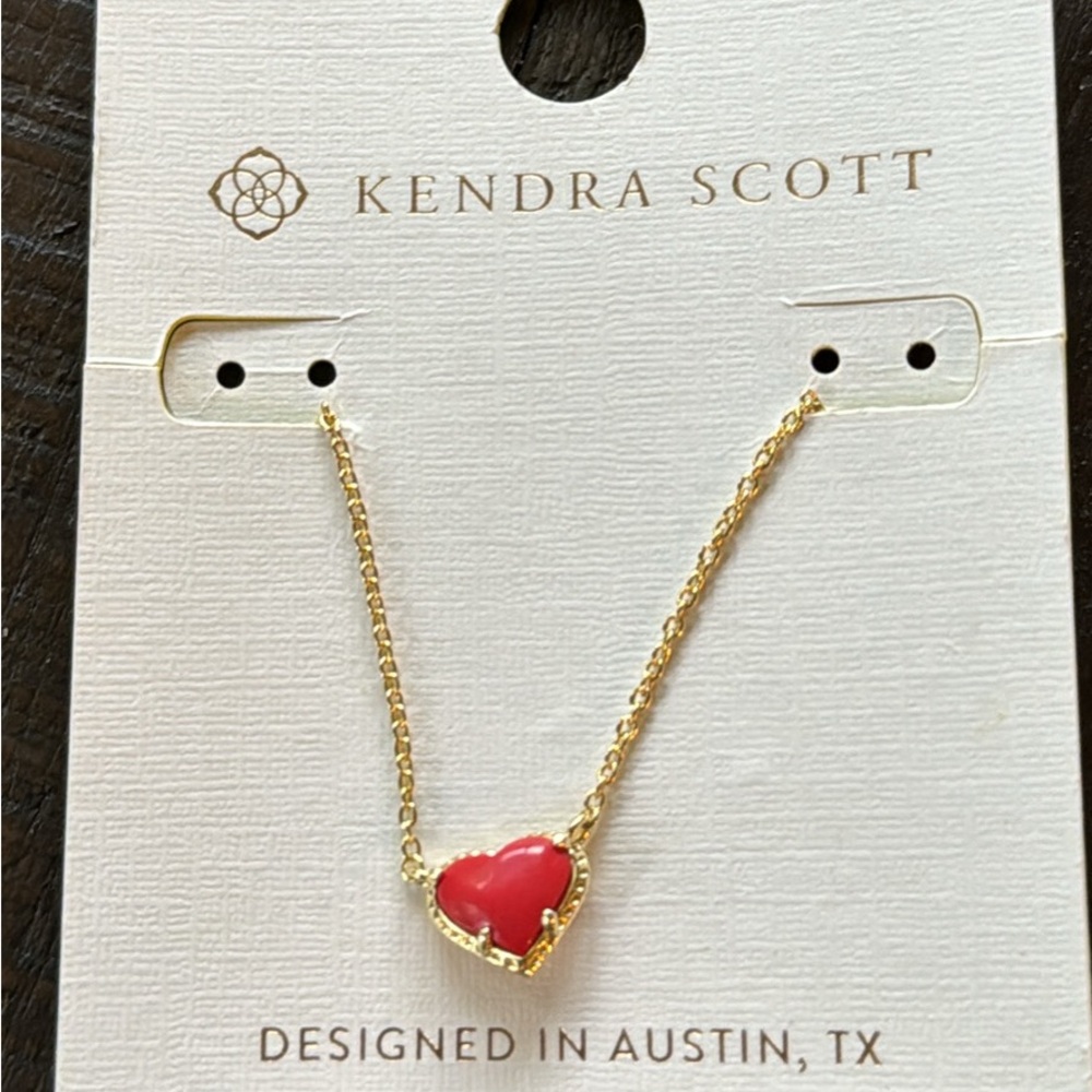 Kendra Scott 14k Gold over brass pendal necklace
